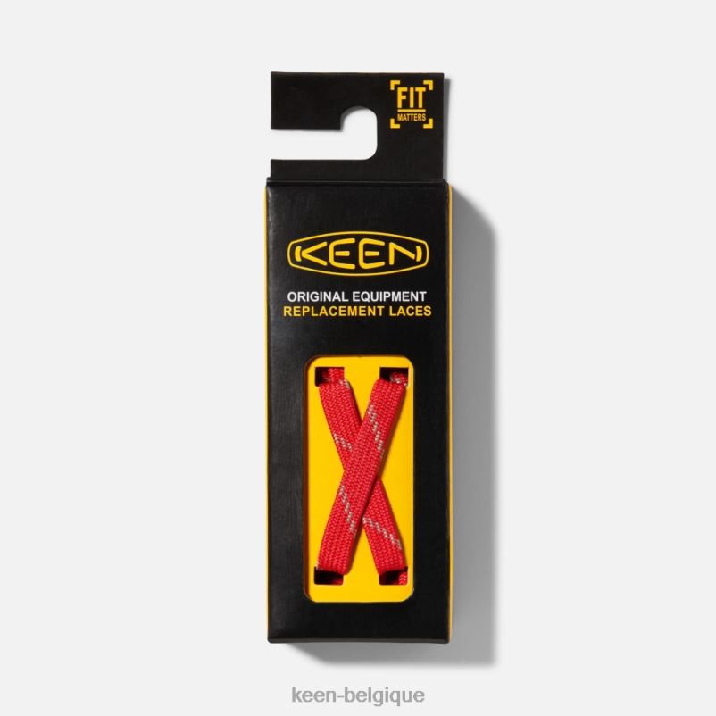 DLLD6431 Keen lacets vers l'ouest rouge unisexe