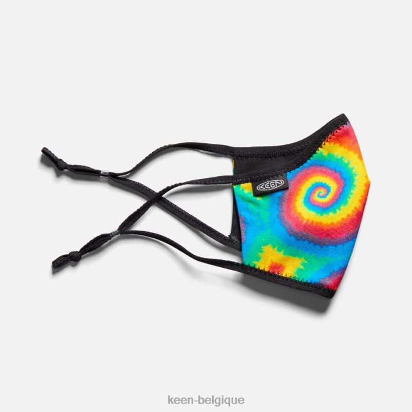 DLLD6458 Keen ensemble masque m/l tie dye teinture originale unisexe