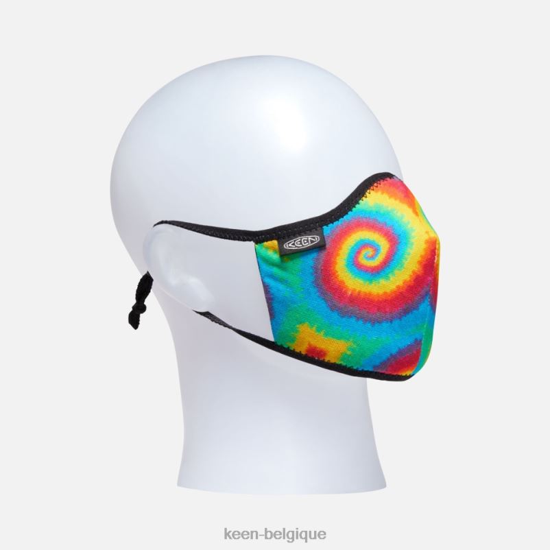 DLLD6458 Keen ensemble masque m/l tie dye teinture originale unisexe