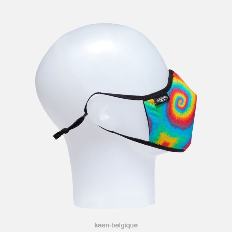 DLLD6458 Keen ensemble masque m/l tie dye teinture originale unisexe