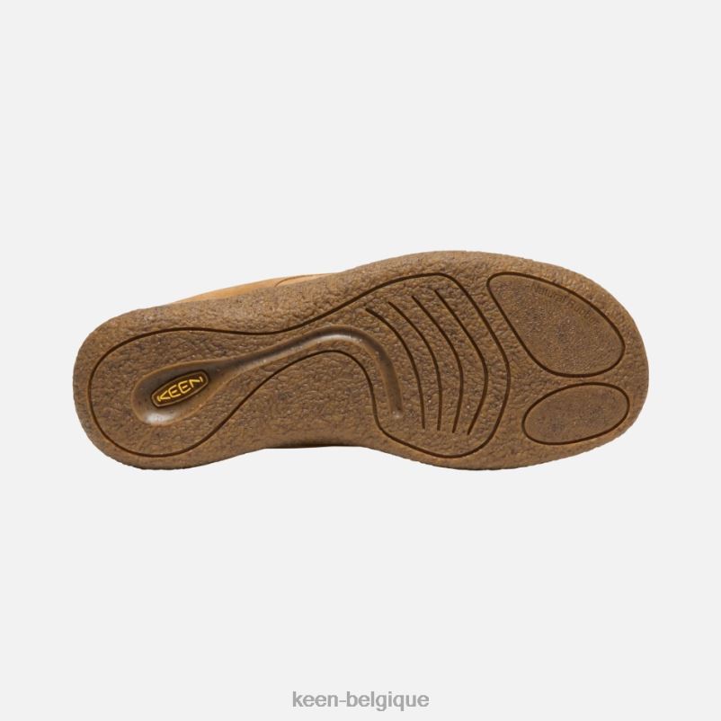 DLLD6211 Keen mosey nouveaux derbies en cuir pomme cannelle-bouleau en vedette