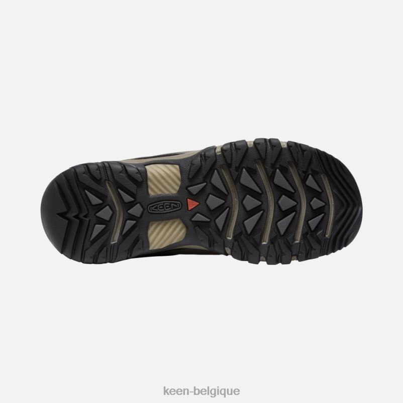 DLLD6260 Keen chaussures de randonnée larges imperméables targhee iii sandow-noir en vedette