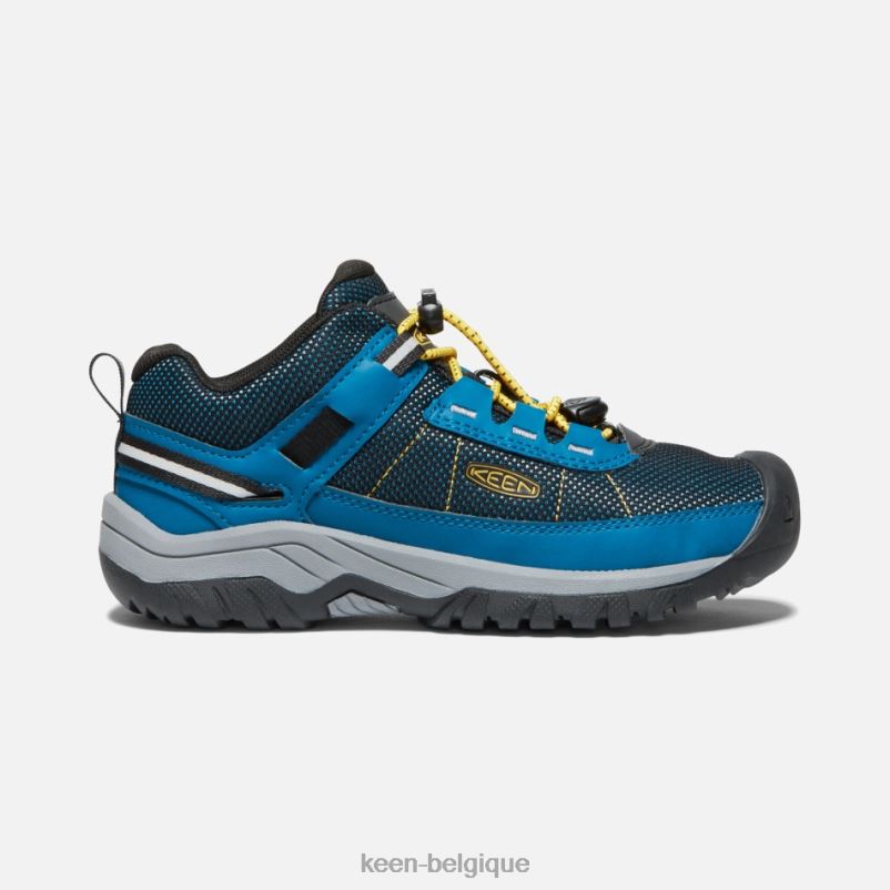 DLLD6287 Keen mykonos - baskets de randonnée Targhee Sport Vent bleu-jaune plus âgées mykonos bleu vif jaune en vedette