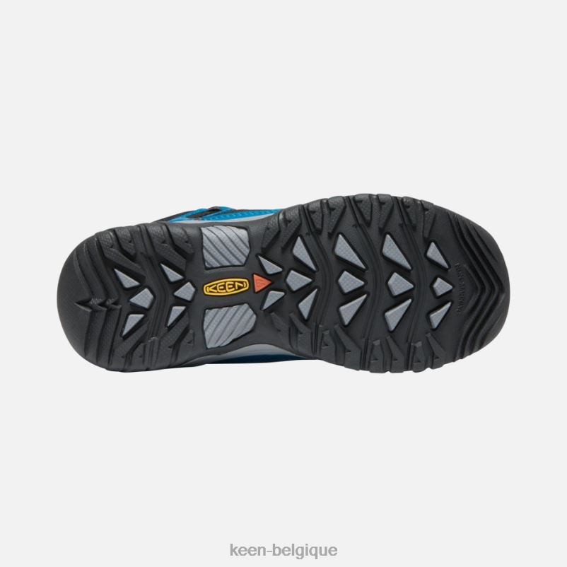 DLLD6287 Keen mykonos - baskets de randonnée Targhee Sport Vent bleu-jaune plus âgées mykonos bleu vif jaune en vedette