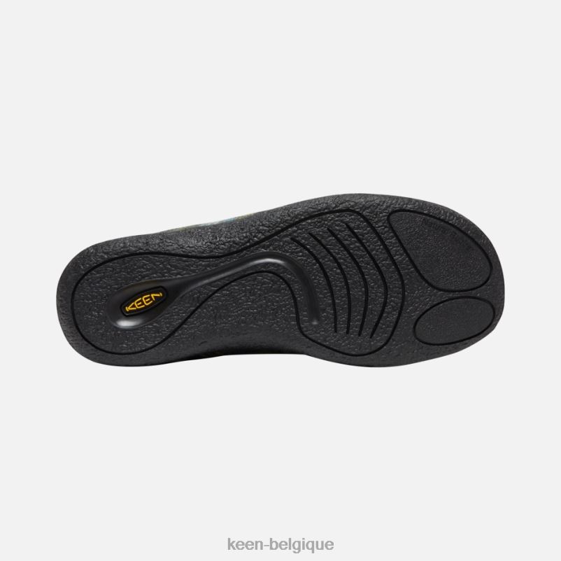 DLLD6292 Keen nouvelle diapositive Howser III vert à carreaux-noir en vedette