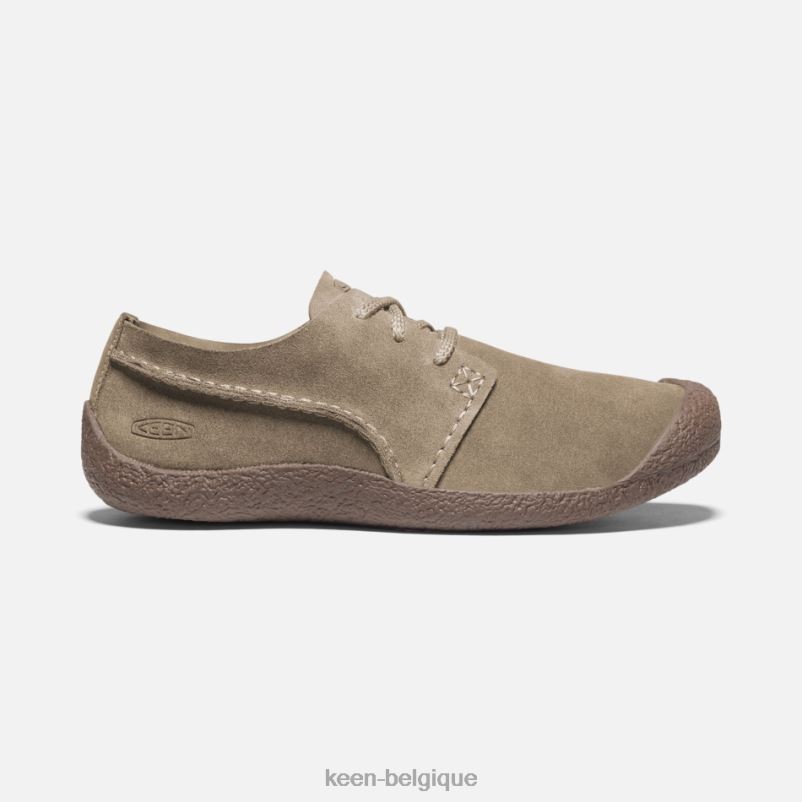 DLLD6303 Keen chaussures richelieu en daim howser châtaignier-loup des bois en vedette
