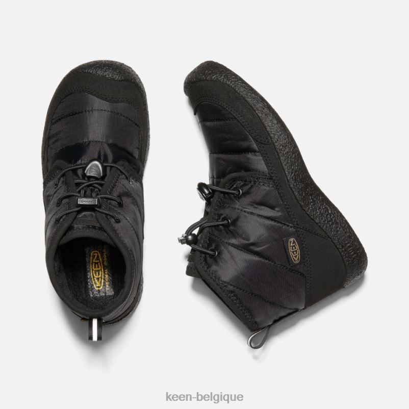 DLLD6314 Keen chukka imperméable howser ii plus âgée noir en vedette