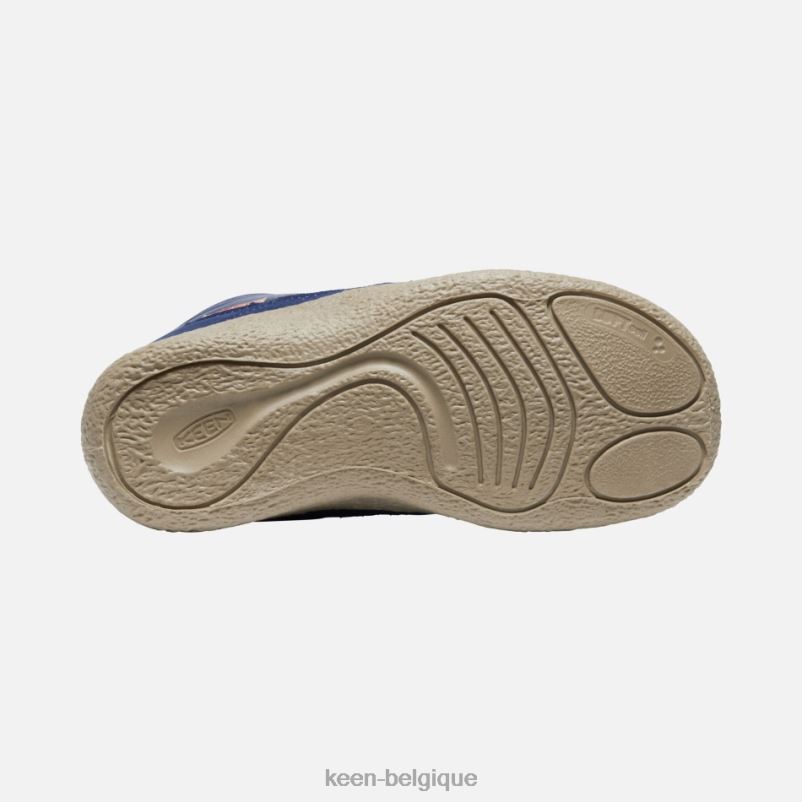 DLLD6315 Keen chukka imperméable howser ii plus âgée Tapis bleu profond-rouge en vedette