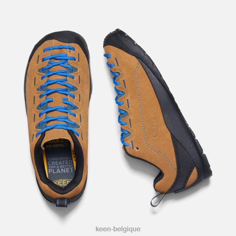 DLLD615 Keen basket en daim jaspe épices cathay-bleu orion en vedette