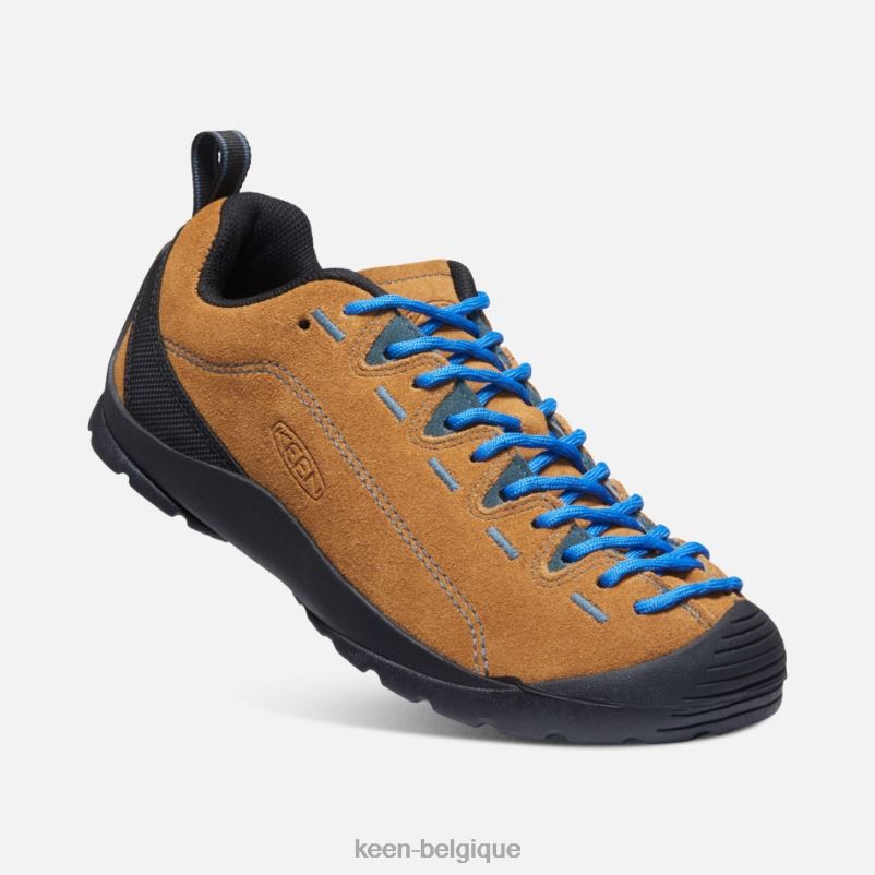 DLLD615 Keen basket en daim jaspe épices cathay-bleu orion en vedette