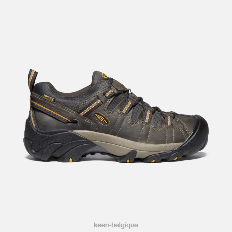DLLD6269 Keen chaussures de randonnée targhee ii olive corbeau-fauve en vedette