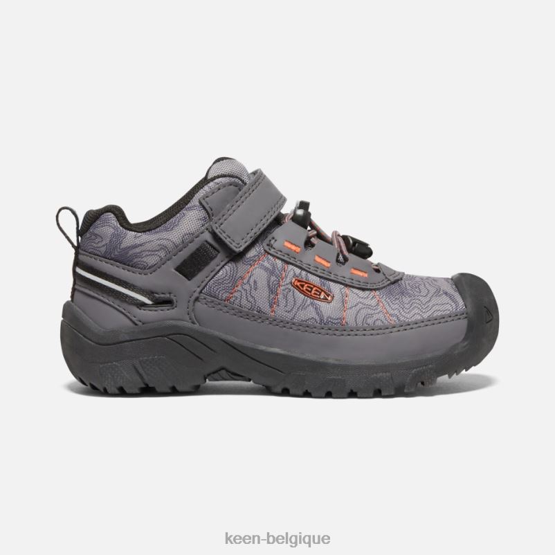 DLLD6280 Keen chaussures de randonnée targhee sport vent plus jeunes aimant-ibis écarlate enfants