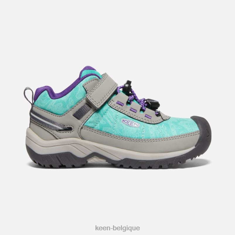 DLLD6281 Keen chaussures de randonnée targhee sport vent plus jeunes cascade-vapeur enfants