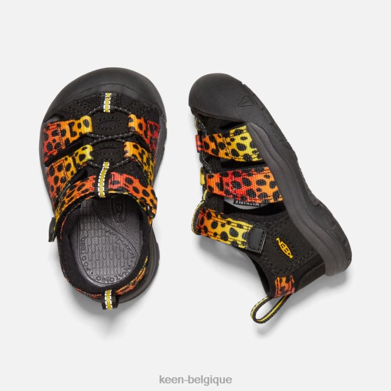 DLLD6581 Keen newport h2 pour tout-petits arc en ciel de guépard enfants