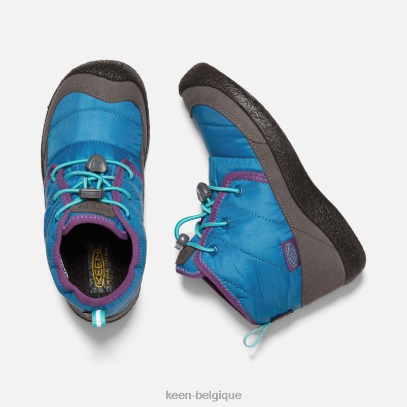DLLD6538 Keen chukka imperméable big\' howser ii mykonos bleu-atlantide enfants