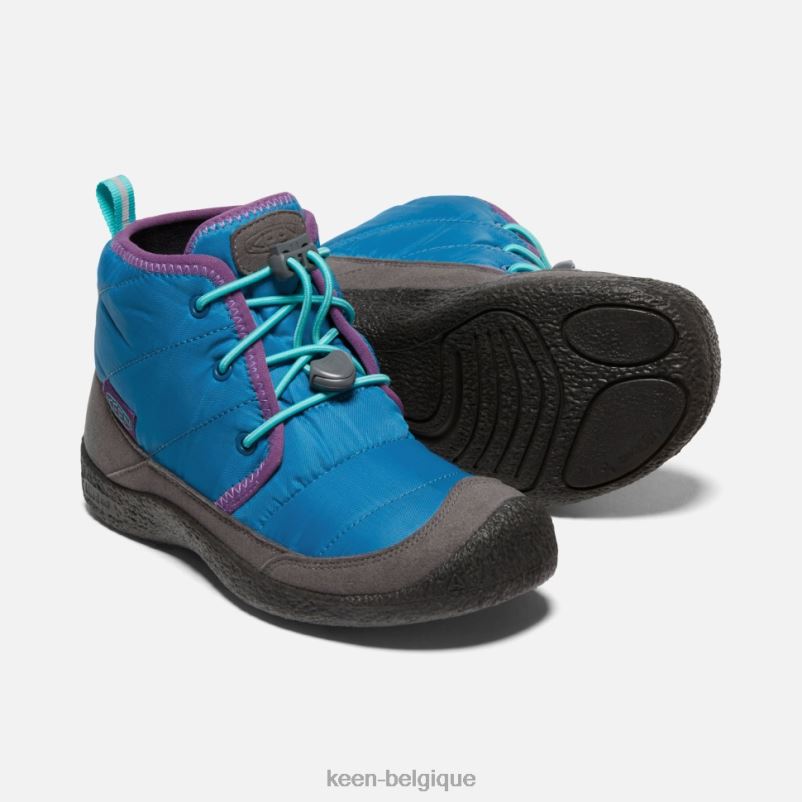 DLLD6538 Keen chukka imperméable big\' howser ii mykonos bleu-atlantide enfants