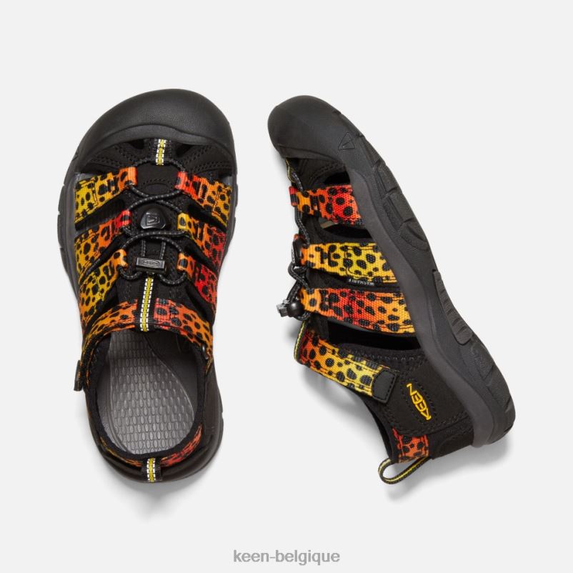 DLLD6550 Keen grand\' newport h2 arc en ciel de guépard enfants