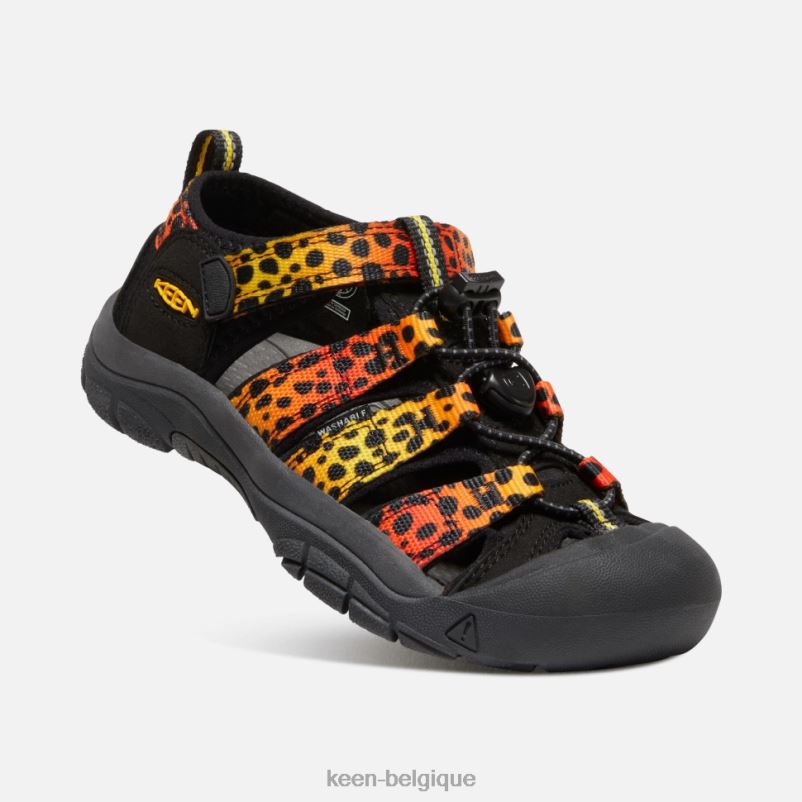 DLLD6550 Keen grand\' newport h2 arc en ciel de guépard enfants