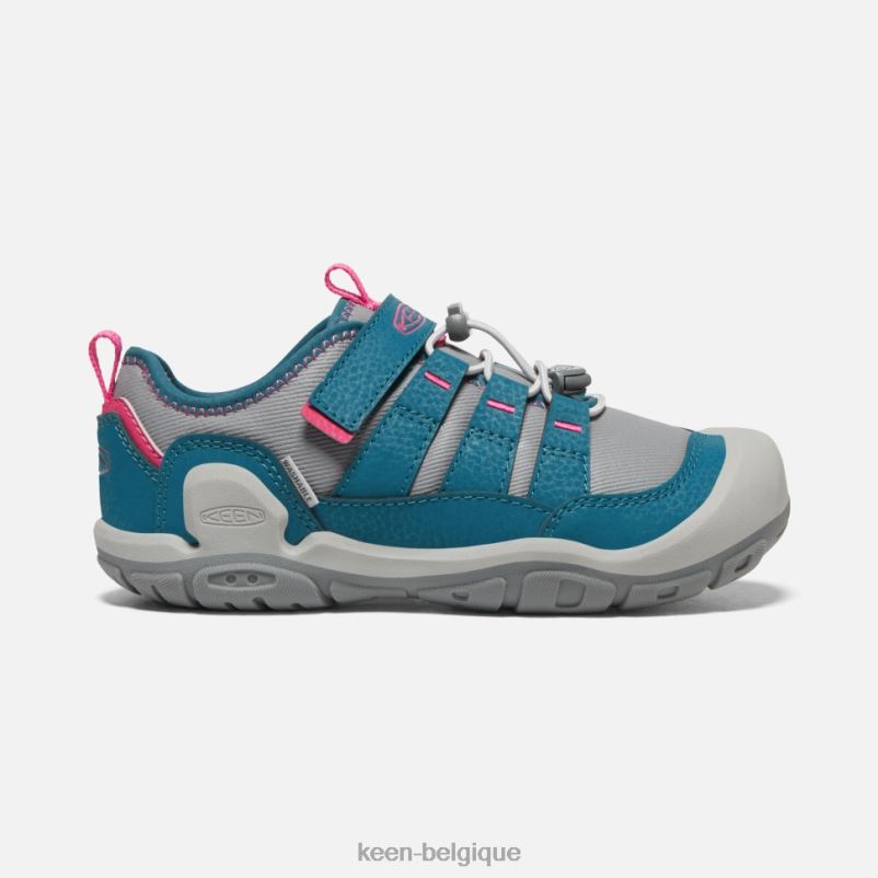 DLLD6576 Keen sneaker creuse big'knotch bleu légion-gris acier enfants