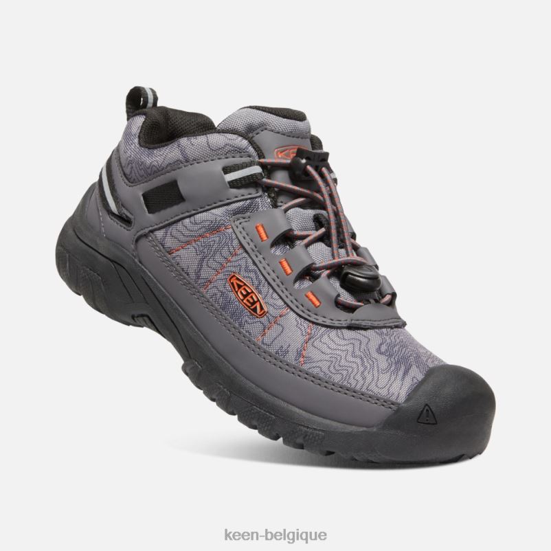 DLLD6601 Keen chaussure big\' targhee sport vent aimant-ibis écarlate enfants