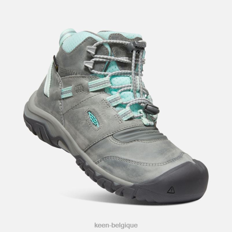 DLLD6608 Keen botte imperméable big\' ridge flex teinte gris-bleu enfants