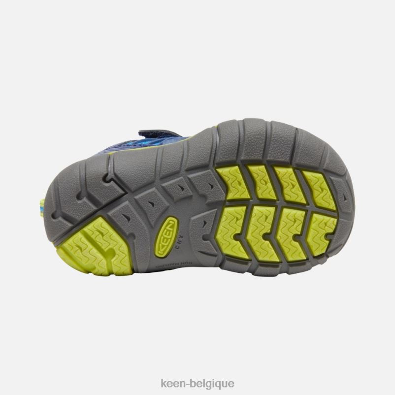 DLLD6593 Keen Chandler des tout-petits cnx profondeurs bleu-bleu brillantes enfants