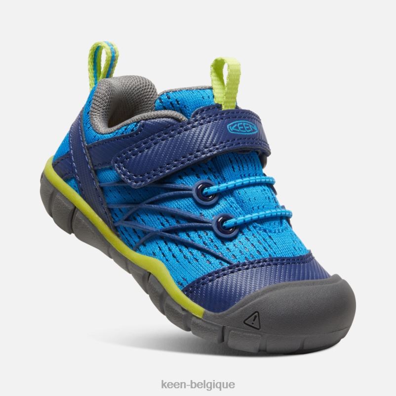 DLLD6593 Keen Chandler des tout-petits cnx profondeurs bleu-bleu brillantes enfants