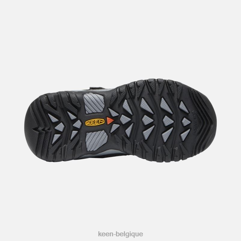DLLD6536 Keen chaussure de sport à ventilation Little Targhee gris acier-onagre enfants