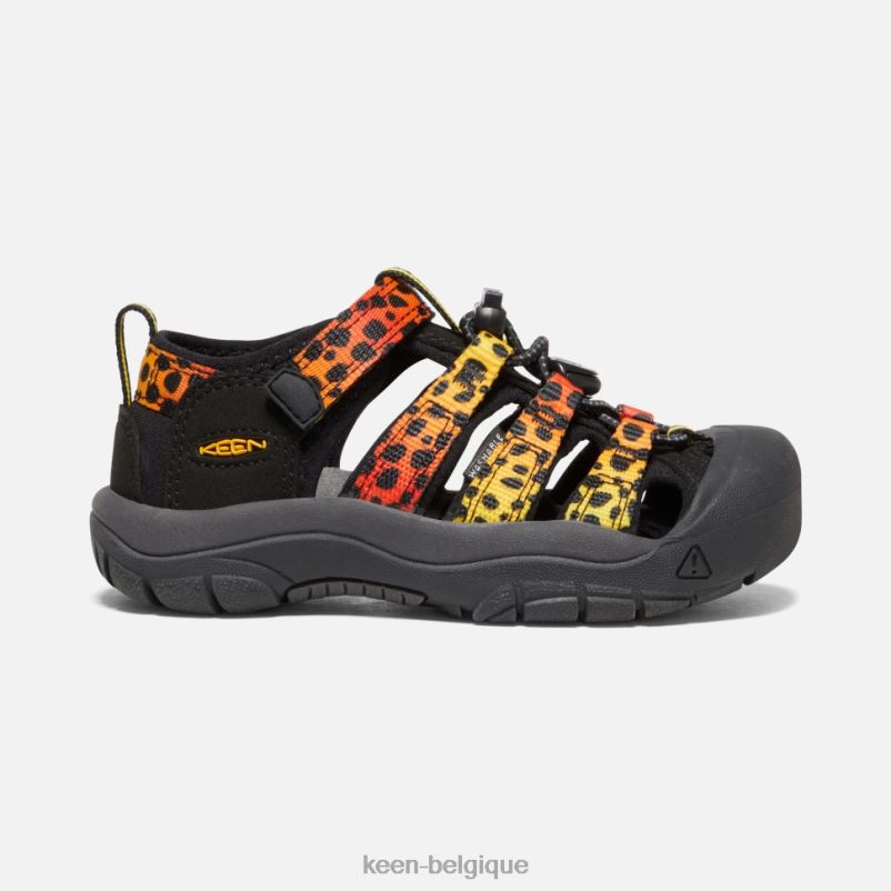 DLLD6549 Keen petit 'newport h2 arc en ciel de guépard enfants