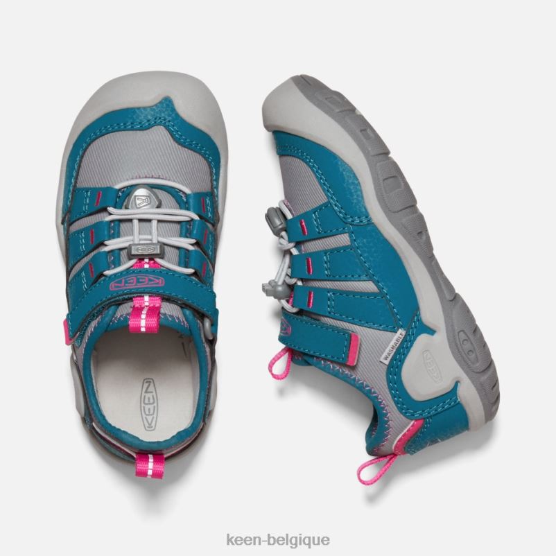 DLLD6552 Keen sneaker creuse Little\'Knotch bleu légion-gris acier enfants