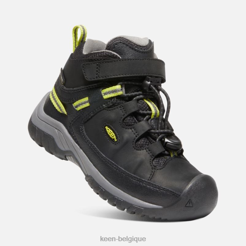 DLLD6607 Keen botte imperméable Little\'Targhee noir-gris acier enfants