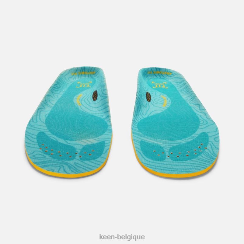 DLLD6456 Keen semelle intérieure extérieure K-30 à voûte moyenne bleu femmes