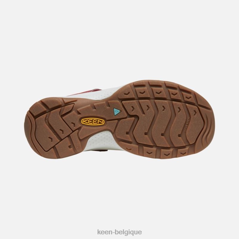 DLLD6406 Keen astoria west x extérieur afro orange vague-rouge femmes