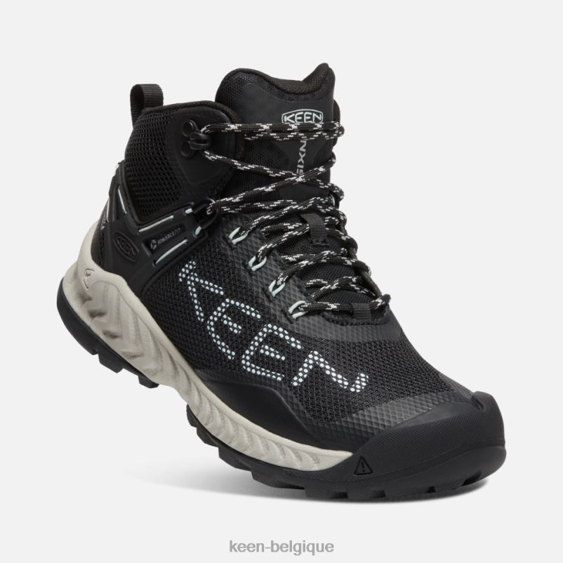 DLLD6170 Keen nxis evo nouvelle botte imperméable verre noir-bleu femmes