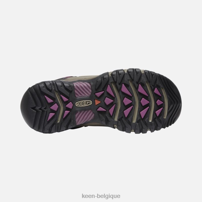 DLLD6174 Keen bottes de randonnée imperméables targhee iii baie de Boysen blanche femmes