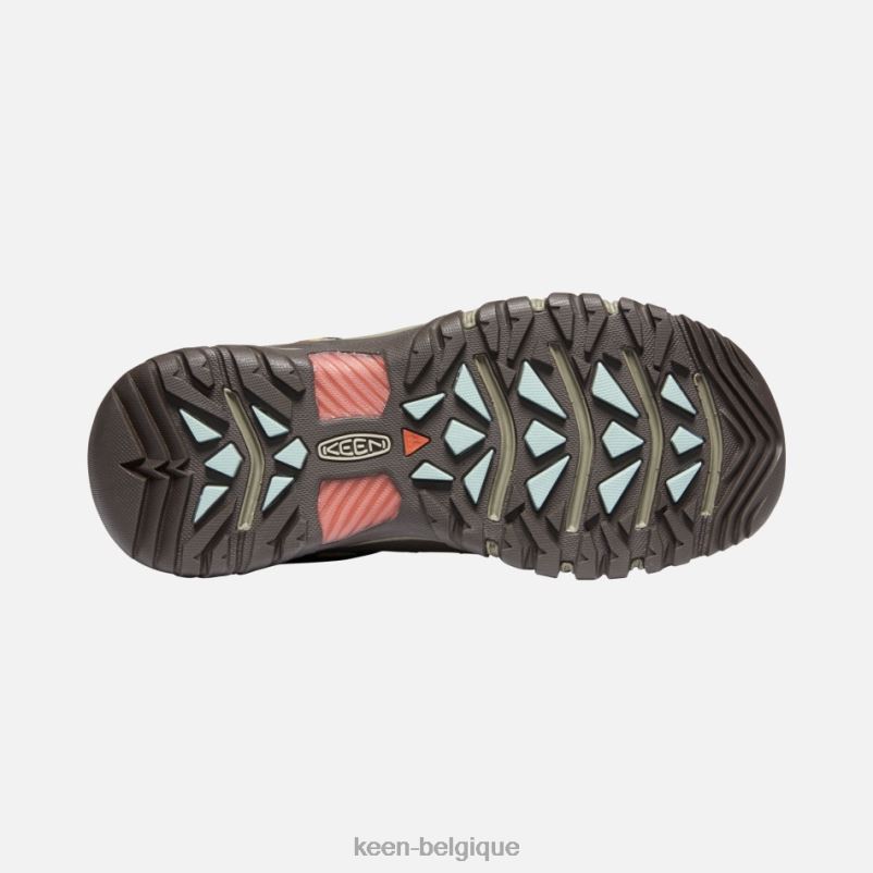DLLD6176 Keen bottes de randonnée imperméables targhee iii sandow-séquoia femmes