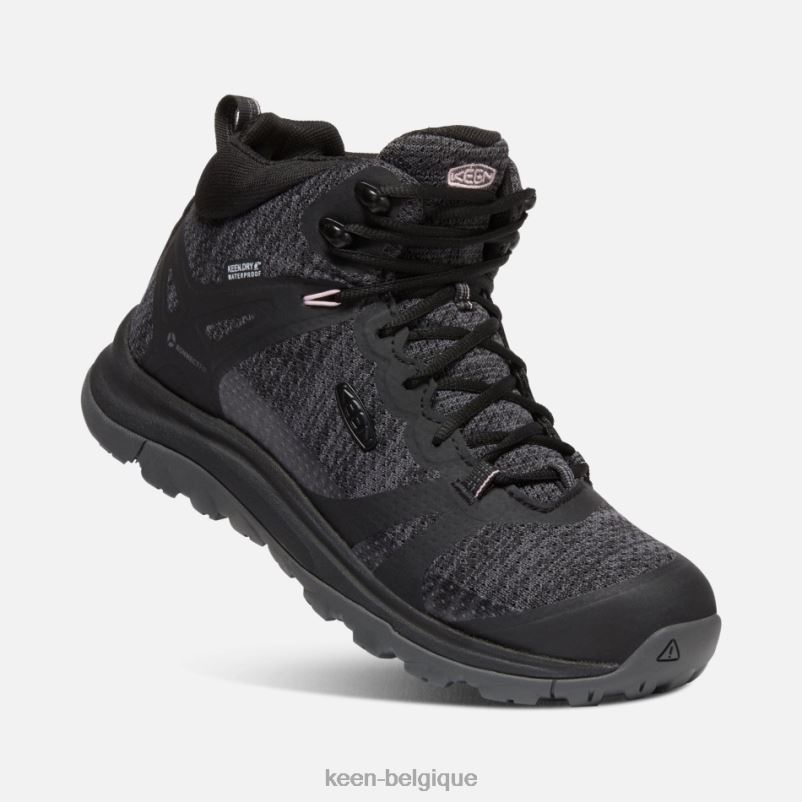DLLD6183 Keen bottes de randonnée imperméables terradora ii aimant noir femmes