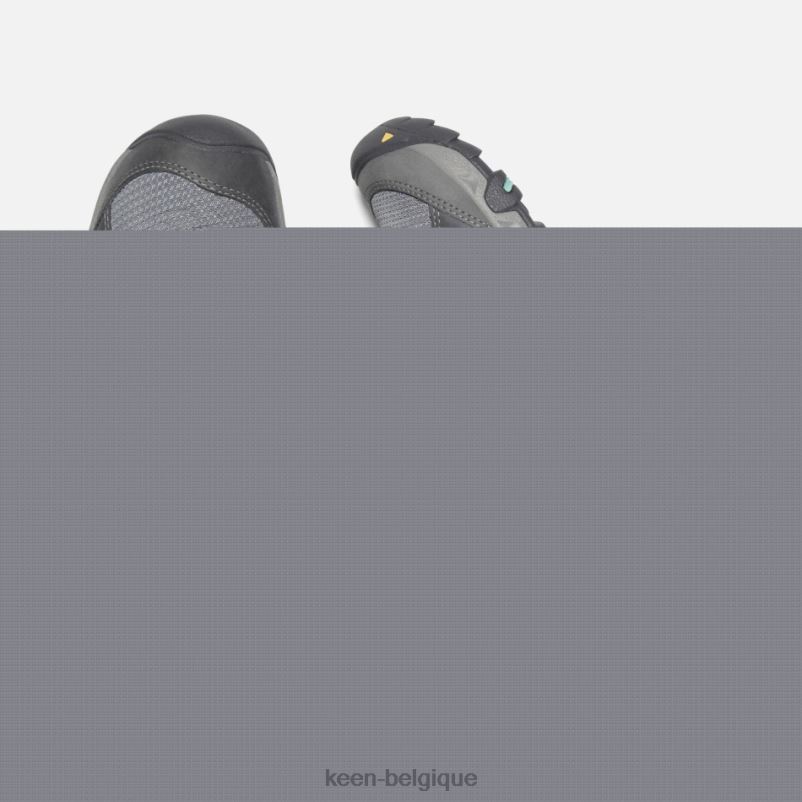 DLLD6189 Keen botte imperméable en cuir Steens vague gris acier-océan femmes