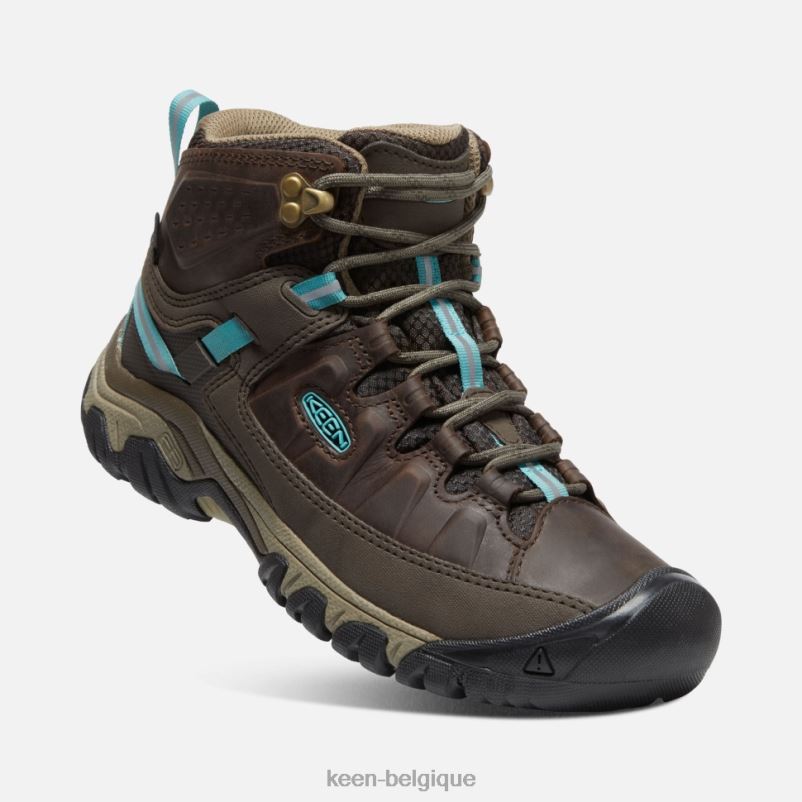 DLLD6329 Keen targhee iii imperméable mi grain de café-porcelaine femmes