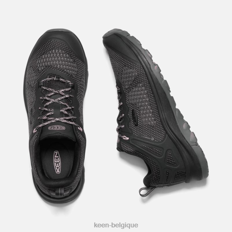 DLLD6122 Keen baskets de randonnée terradora ii vent noir-gris acier femmes