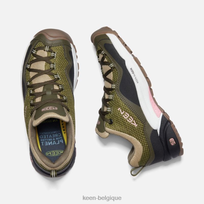 DLLD6136 Keen Évent de crête Wasatch glaçage rose olive femmes