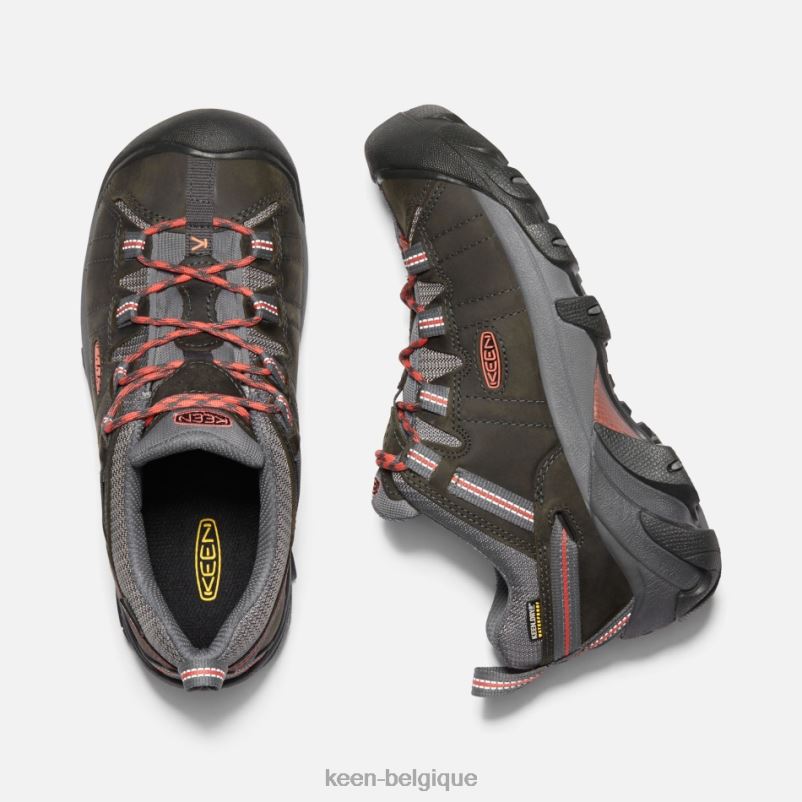 DLLD6146 Keen chaussures de randonnée targhee ii aimant-corail femmes
