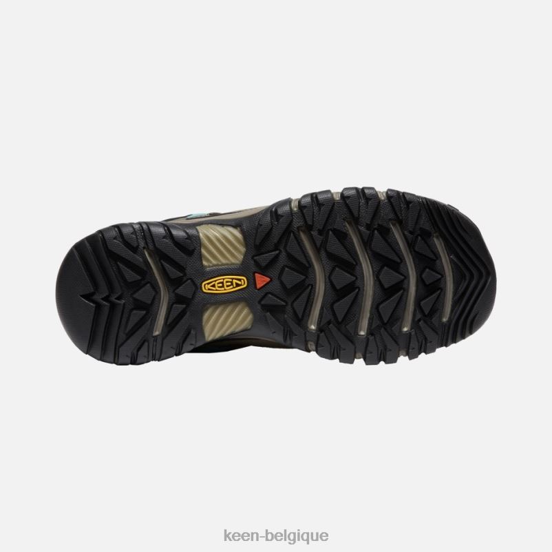 DLLD6152 Keen chaussures de randonnée imperméables targhee iii porcelaine de coco grillée femmes