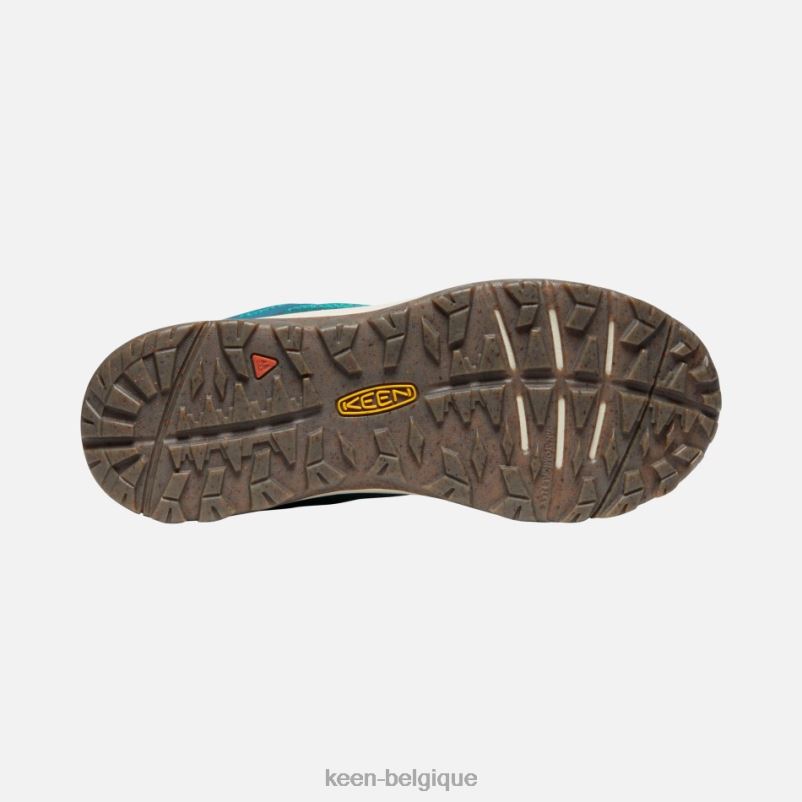 DLLD6155 Keen baskets de randonnée imperméables terradora ii nuits bleu corail-bleu femmes