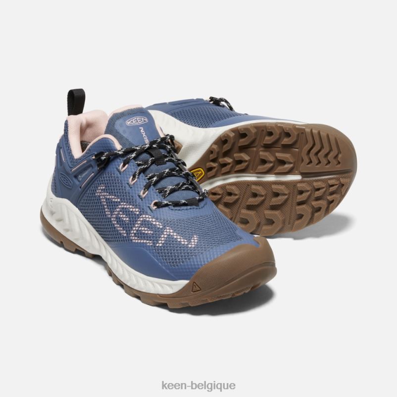 DLLD6326 Keen chaussure imperméable nxis evo vintage indigo-pêche vintage indigo-pêche vif femmes