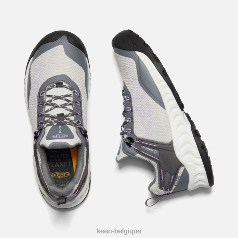 DLLD6400 Keen chaussure imperméable nxis evo gris acier-lavande anglaise femmes