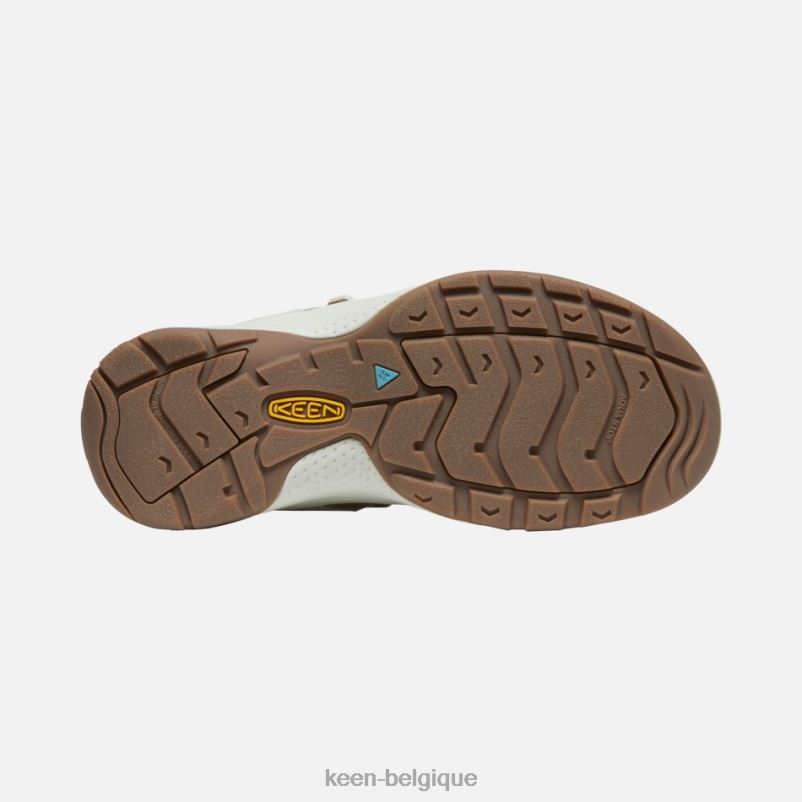 DLLD630 Keen sandales astoria west à bout ouvert chevron-timberwolf femmes