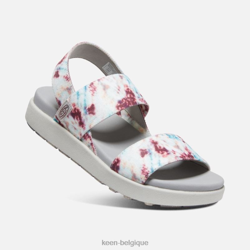 DLLD6378 Keen sandale à bride arrière elle teinture andorre femmes