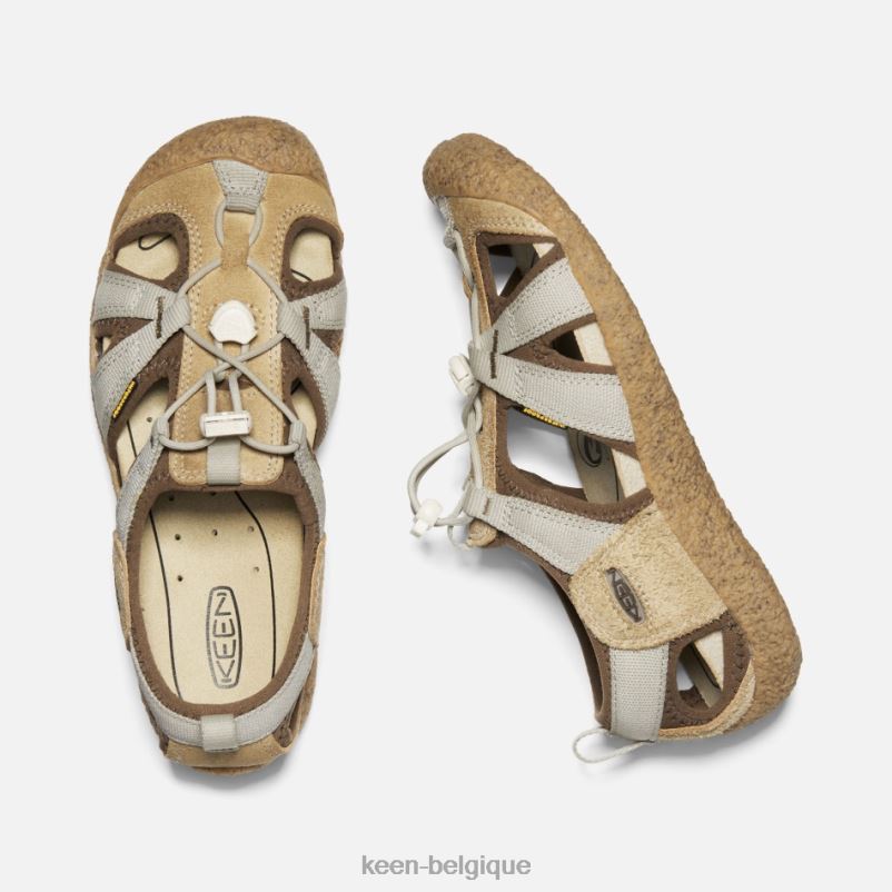 DLLD659 Keen sandale de récolte howser beige-plaza taupe femmes