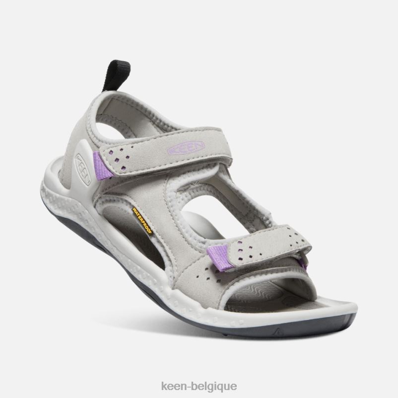 DLLD697 Keen sandale à deux brides Drift Creek bruine-lavande anglaise femmes